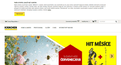 Desktop Screenshot of karcher.cz